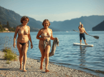 trois-femme-nue-de-60-ans-marche-sur-une-etroite