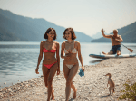 un-groupe-de-trois-femme-nue-de-30-ans-marche