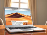 un-macbook-air-m1-de-couleur-argent-sur-lecran-duquel