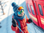 un-skieur-de-fond-sur-une-plaine-avec-derriere-lui